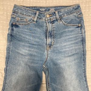 Old navy supper skinny high rise jeans size 8 and 12